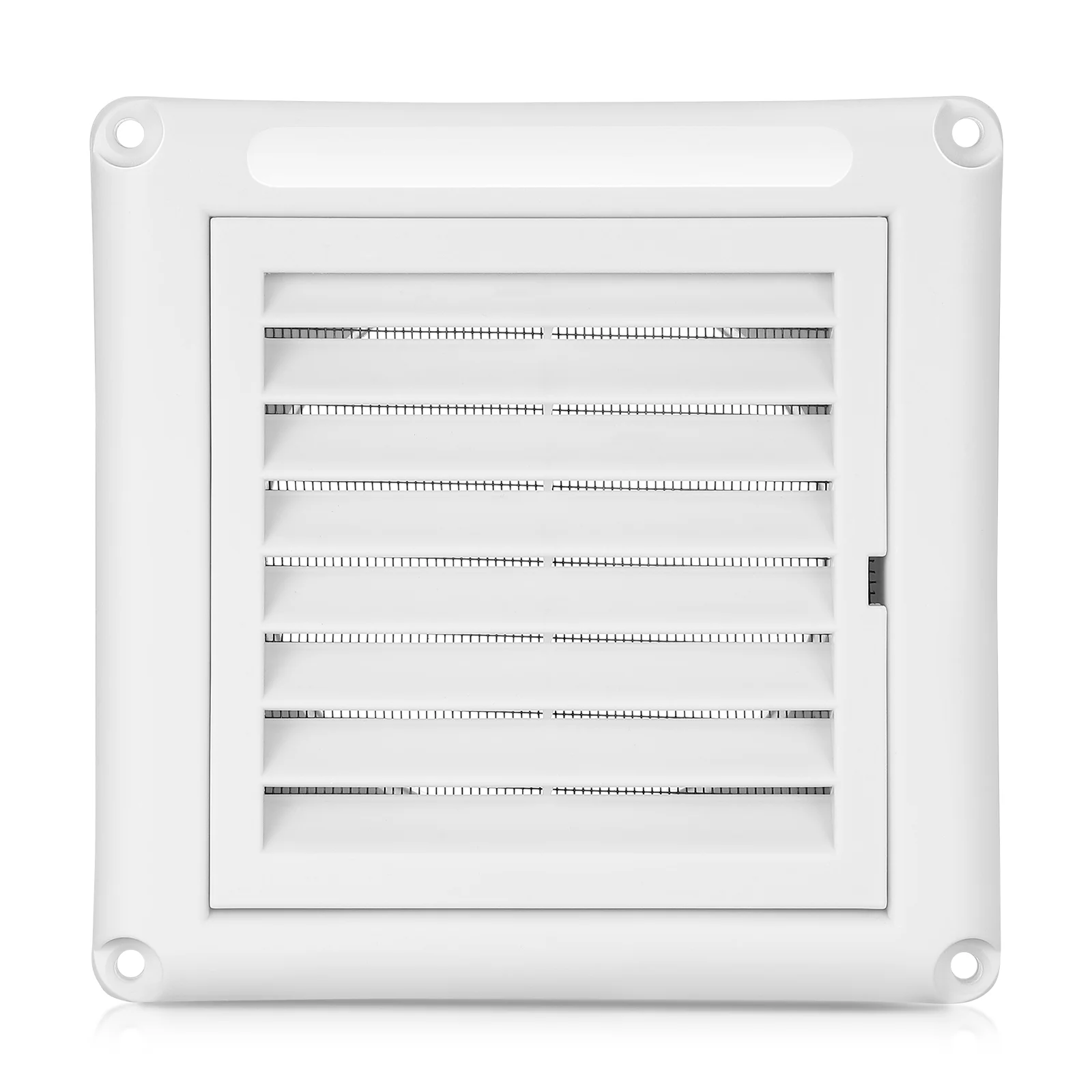 

Air Filter Grill Cover Wall Ceiling Mounted Vent Fly Screen Mesh for Bathroom Office Home (White)