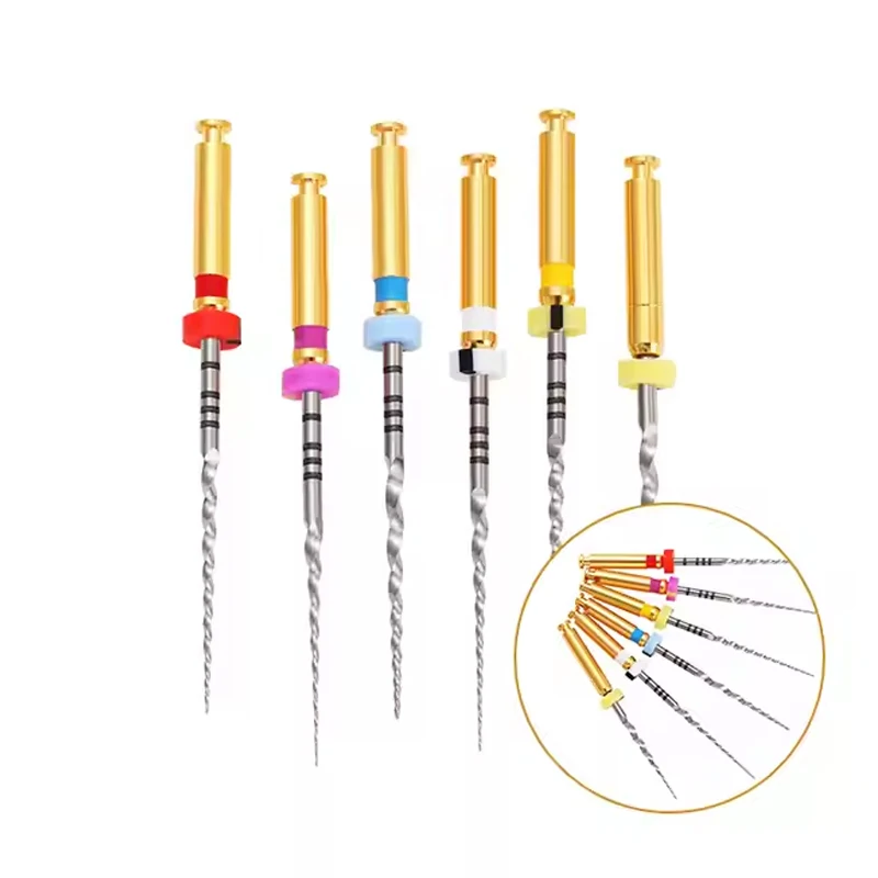 

30pcs /5box Dental Endodontic Files Niti Endo Motor Rotary PROTAPER Files for Dental Root canal Treatment Engine Use SX- F3 25MM