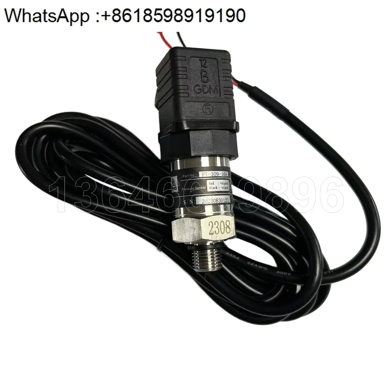 Applicable to Fusheng screw machine pressure sensor 2105040054 /2105040268/PT-309-16A