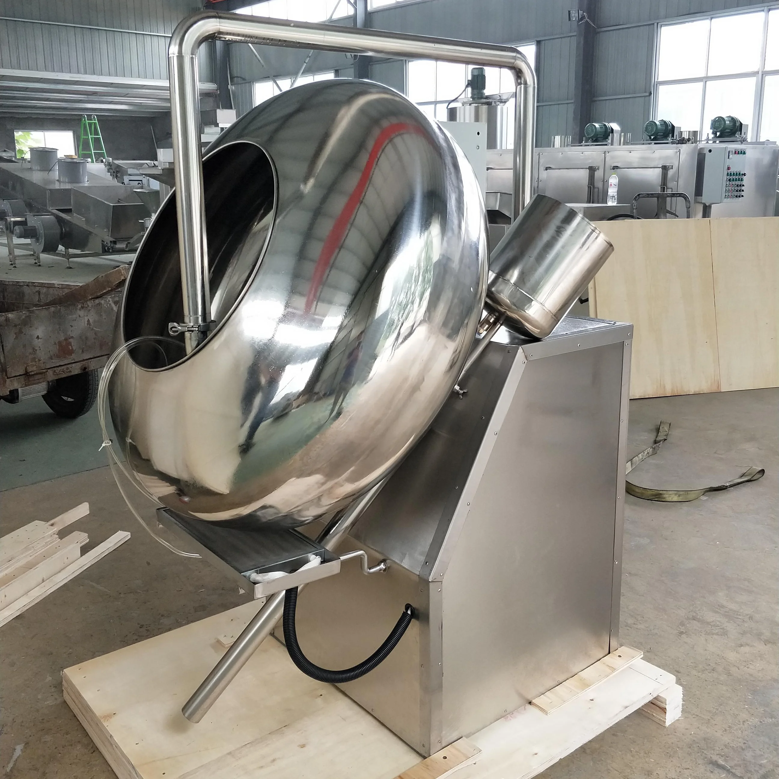 상업용 전기 스테인레스 초콜릿 코팅 냉각 기계, 초콜릿 장식 기계, 3000W