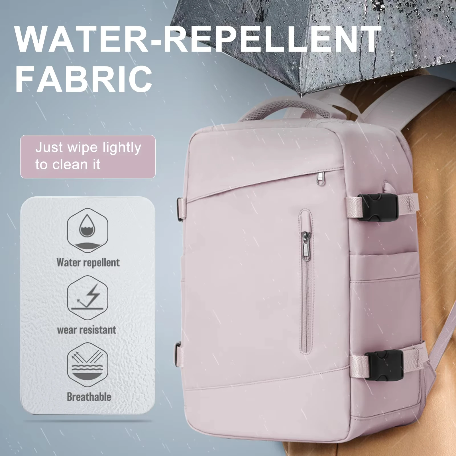 Женский рюкзак, дорожный чемодан, сумка для кабины, самолет Ryanair 40x20x25, дорожная сумка для самолета, мужской рюкзак для Laotop Wizzair Carry On