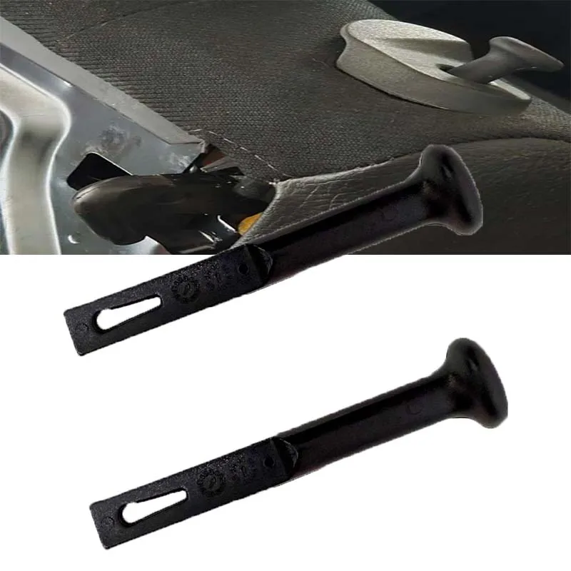 2X Rear Seat Hinge Control Knob Handle Holder 9628671877 For Peugeot 206 207 206rc 206gti Citroen C2