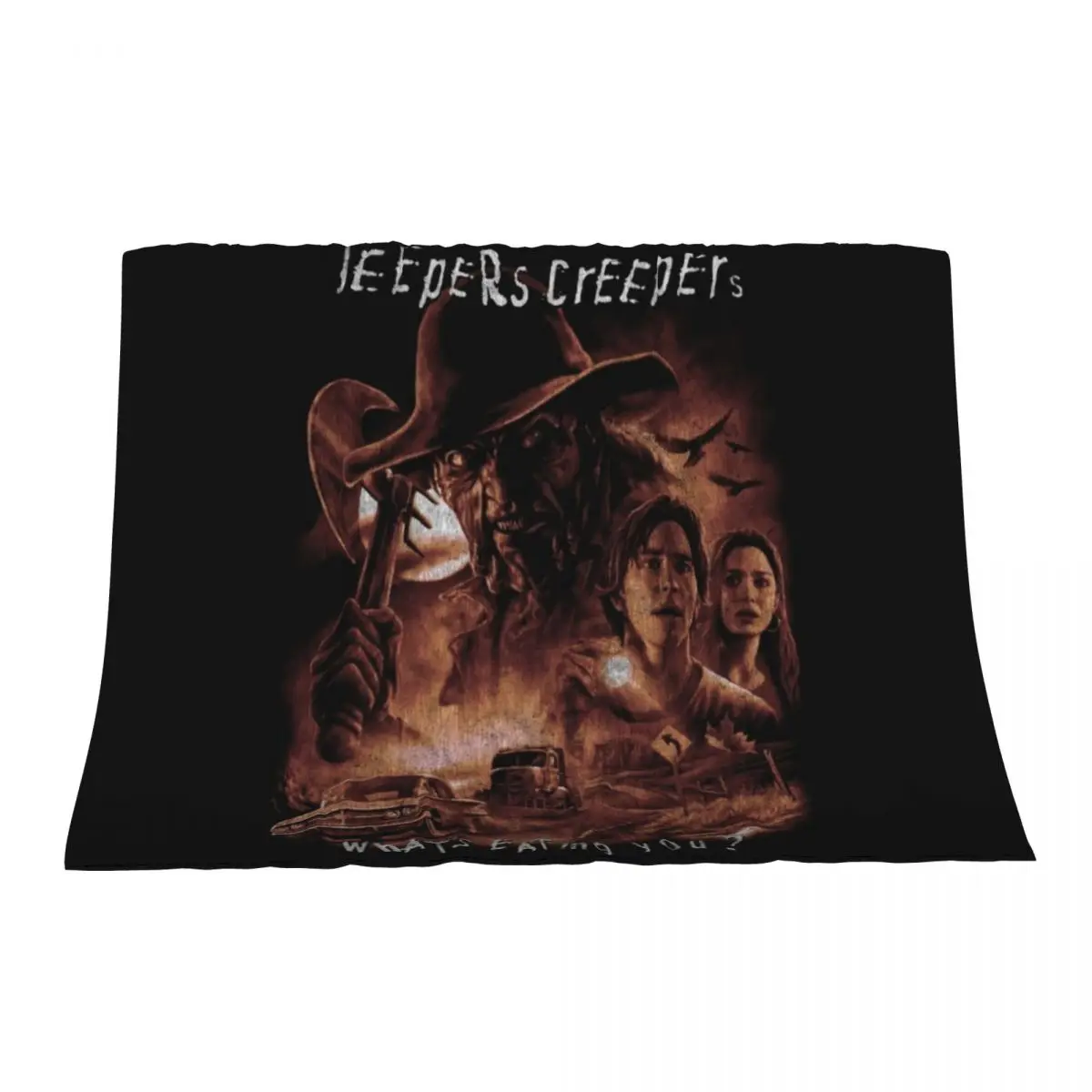 

Jeepers Creepers Throw Blanket Baby manga Plaid on the sofa Blankets
