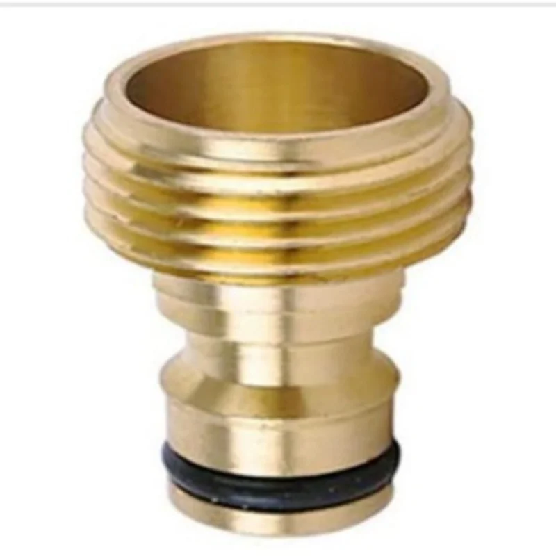 1-Set Quick-Connect Garden Hose Set - Leak-Free, Solid Brass 3/4\