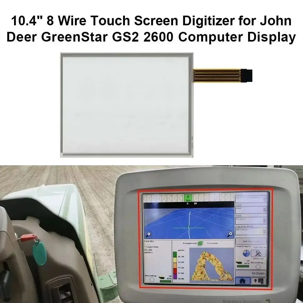 10,4" 8-Draht-Touchscreen-Digitizer für John Deere GreenStar GS2 2600 Monitor – Detail 3