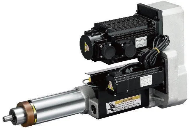 Servo Motor Drilling Unit Feed Power Drill Unit for Sale 100mm Spindle Travel N92 380V 50 HZ 3-PHASE Metal Processing CE / ISO