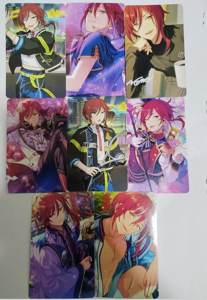 

8 шт./компл. 9 см x 5 см ансамбль звезды сакаки Нацумэ карта