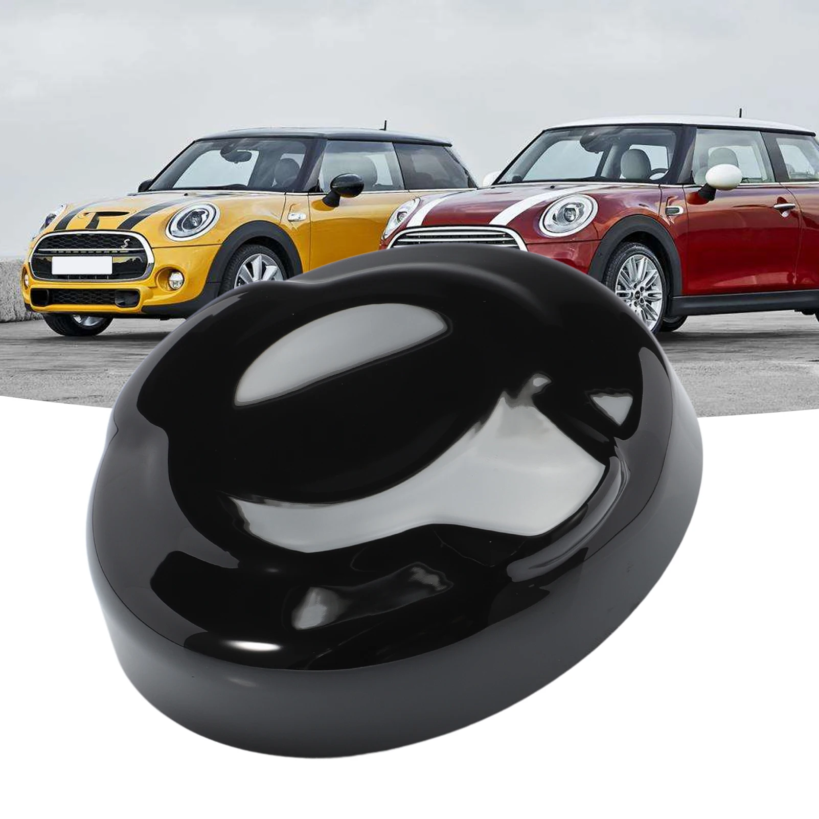 Black Fuel Tank Cover Gas Cap Tank Cover Cap Tank Cover for Mini F55 F56 Cabrio F57