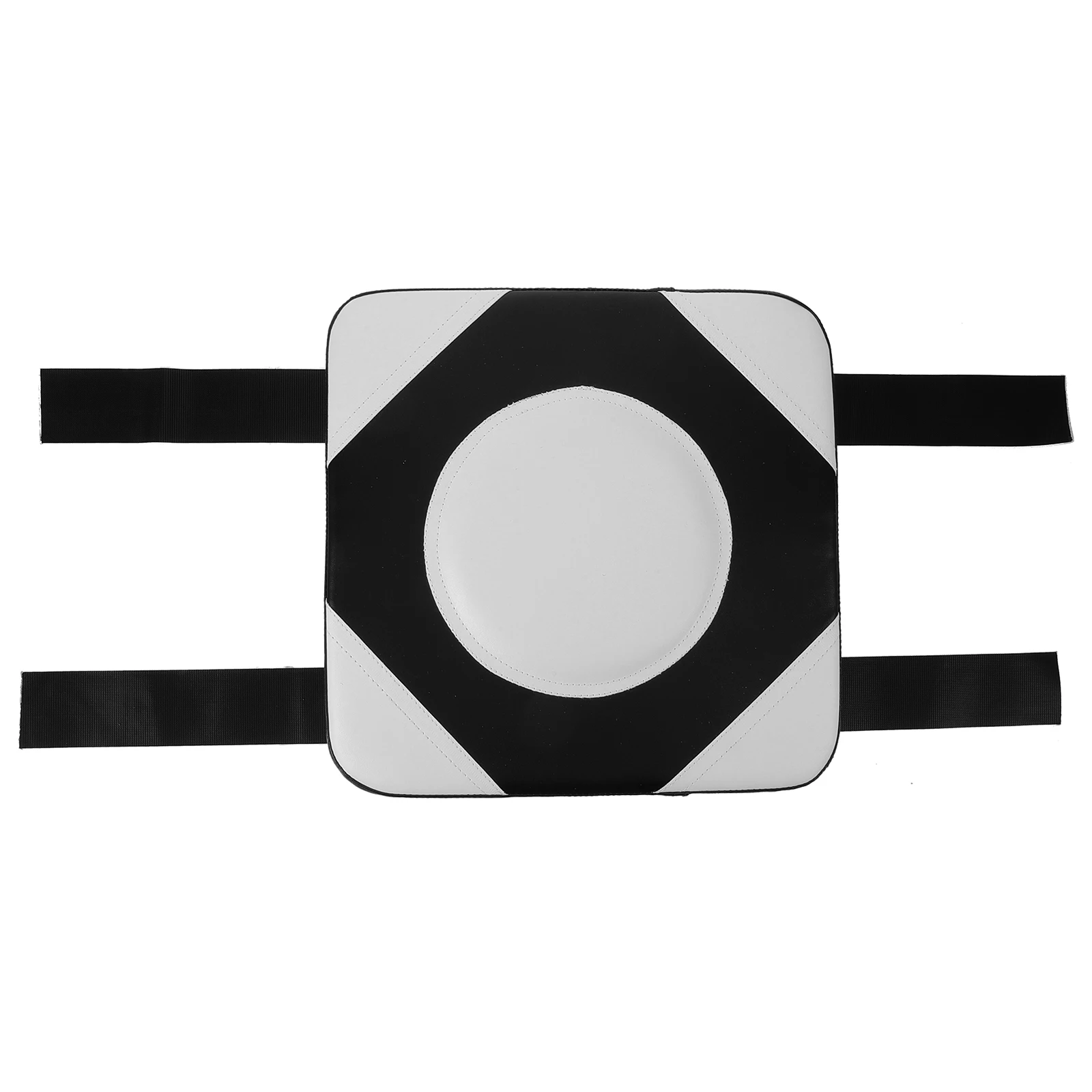 

Wall Mounted Boxing Pad 30x30cm Black White Punching Target Thickened PU Kickboxing Needed Durable