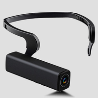 Telele A33 Black Head Mounted Camera Head Wear Mini Camera Vlog Webcam 120° Anti-shake DashCam WiFi Sport Action Camcorder