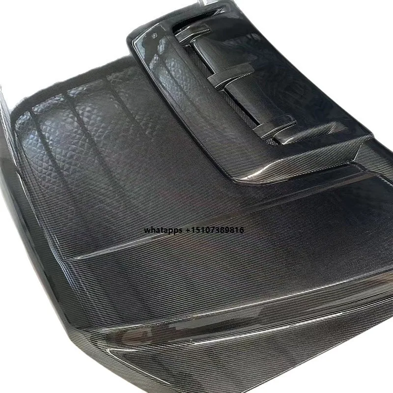 

Factory Customization Car Hood Bonnet Cover for Ranger Raptor Style Carbon Fiber Black Runman