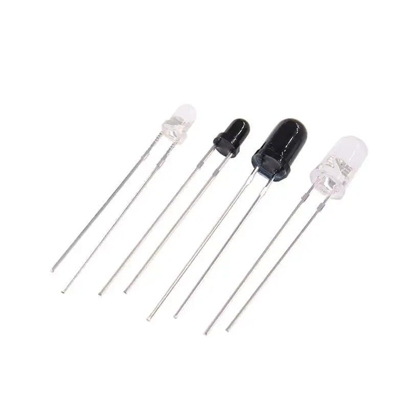 10 Stück 3mm/5mm Infrarot-Sender-Empfänger-Röhre Transceiver-Diode Fernbedienung Signalübertragung – Detail 4