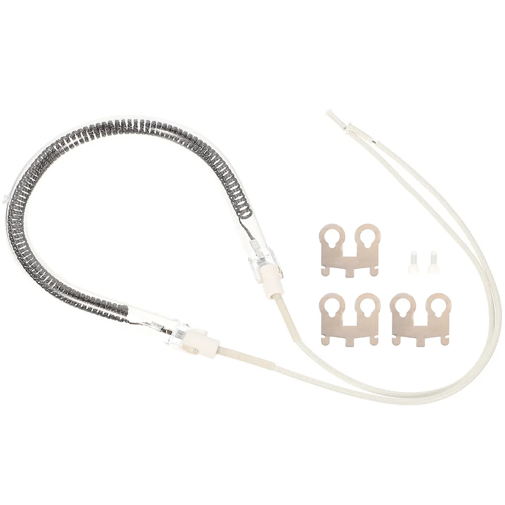 

1000W Carbon Heating Tube for Oven Heater Direct Replacement Corrosion Resistant Thermal Stability Soft Light Heating Lamp Tube