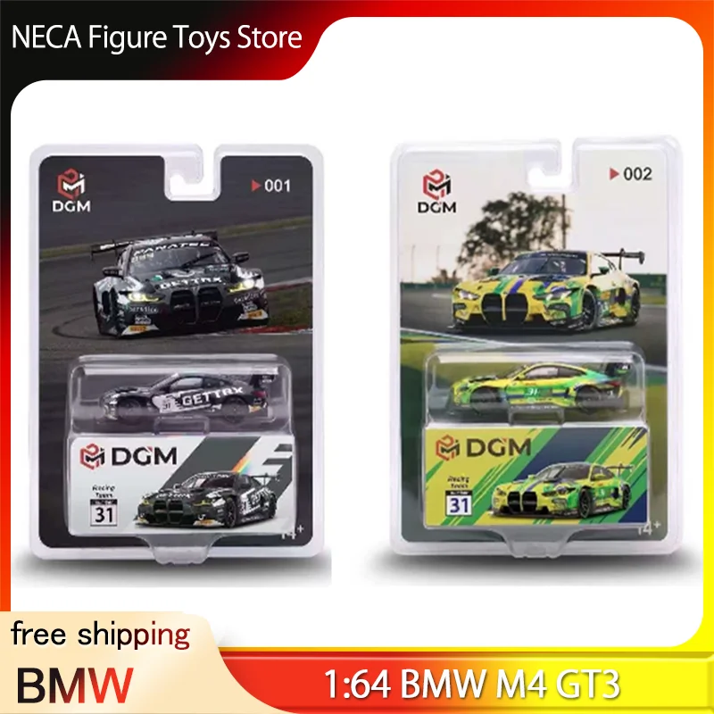 

Dgm 1:64 Scale Bmw M4 Gt3 Racing Livery Alloy Diecast Car Model Collectible For Hobby Collection Display Automotive Enthusiasts