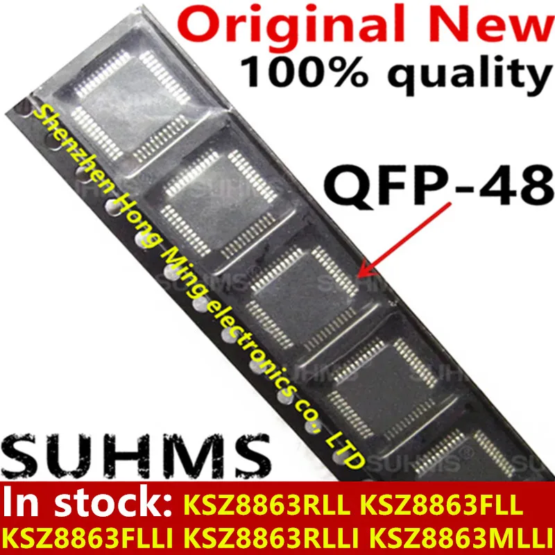 (1 шт.) 100% новый KSZ8863RLL KSZ8863FLL KSZ8863FLLI KSZ8863RLLI KSZ8863MLLI QFP-48