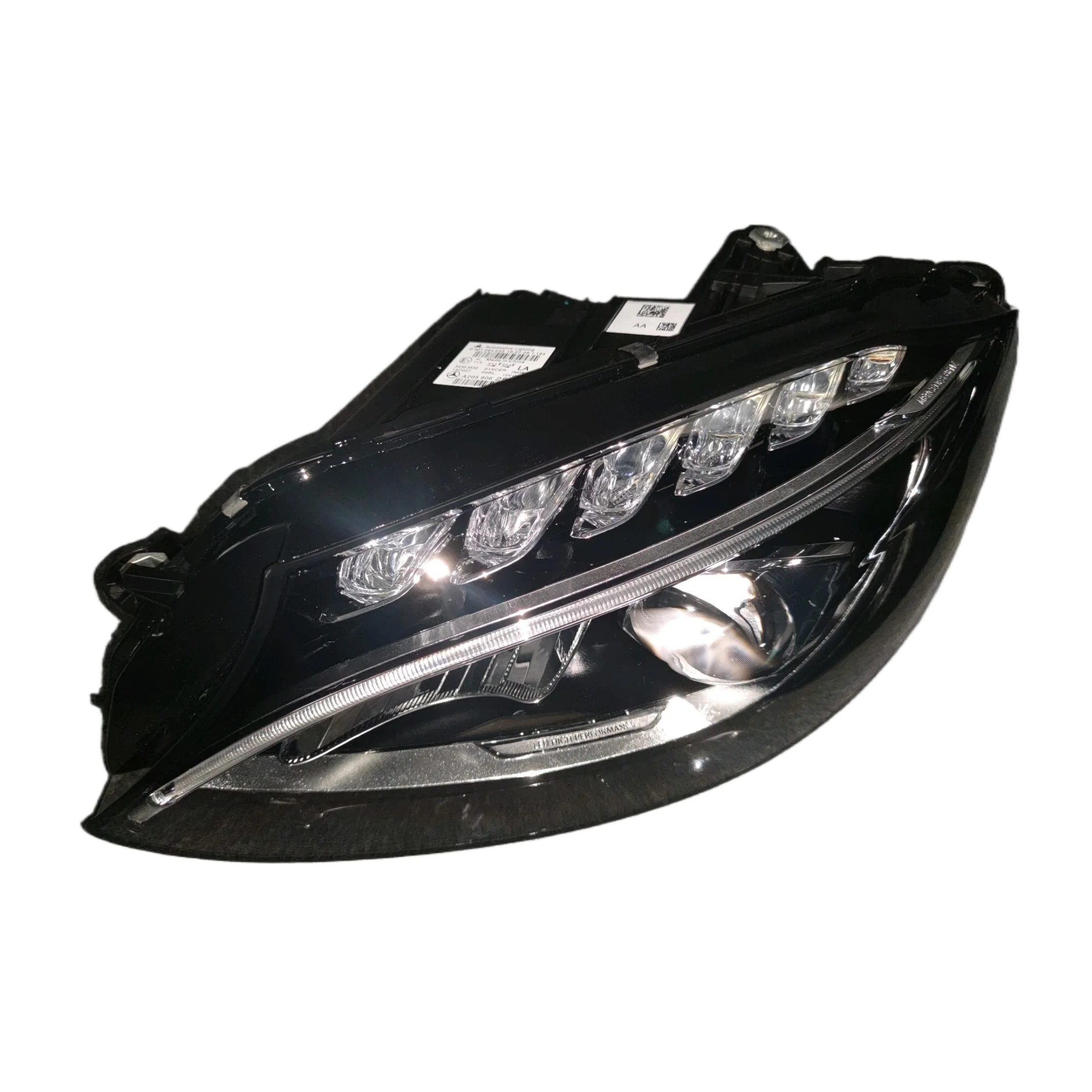 메르세데스 벤츠 C 클래스 W205 자동차용 12V 베스트셀러 전면 헤드라이트는 우수한 품질을 가지고 있습니다.