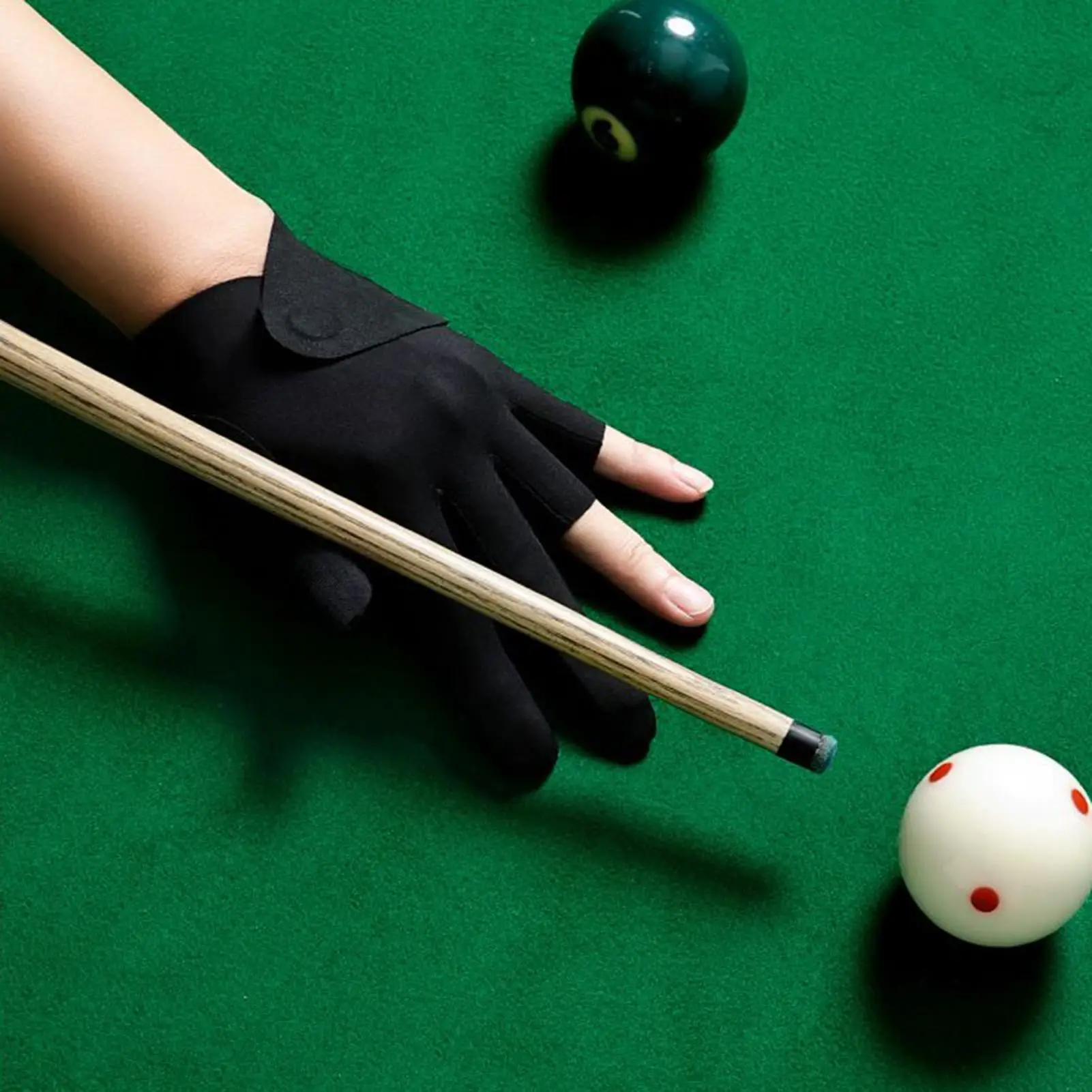 

Billiards Glove Magnetic Pool Snookers Cue Sport Gloves Professional Ergonomic Breathable Equipment for Sports Women Men Players