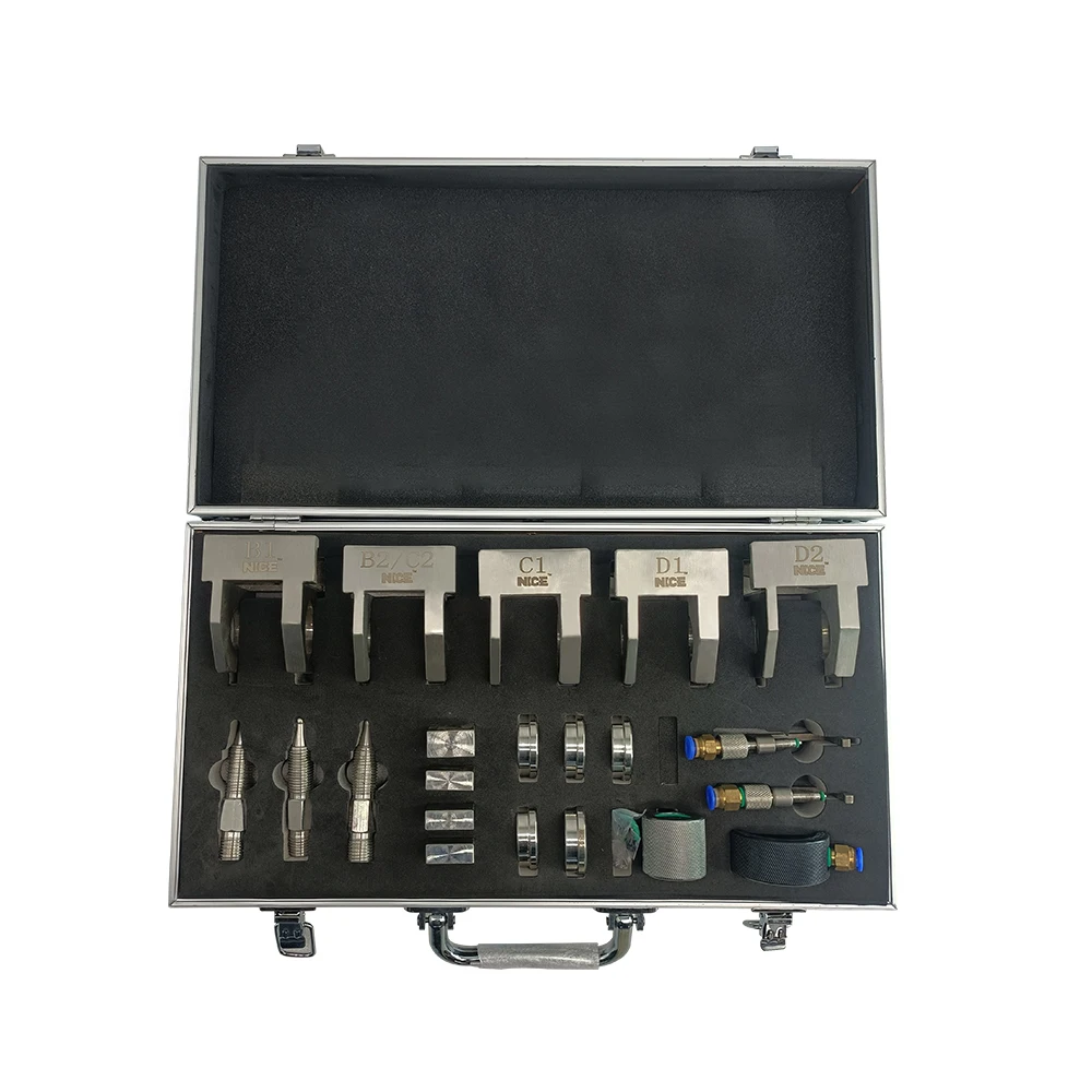 All Injectors CRIN Diesel Common Rail Injector Fixture Adaptor Clamp Test Repair Tools Sets for BOSCH DENSO CUMMINS