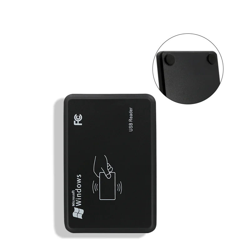 Contactless Portable 13.56Mhz IC M1 Skimmer Access Control RFID USB Interface Desktop Card Reader