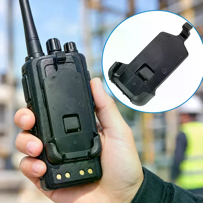5PCS Walkie Talkie Belt Clip, Replacement Belt Clip For WLN KD-C1 Retevis RT22 MINI-02, Two Way Radio Clip Accessories