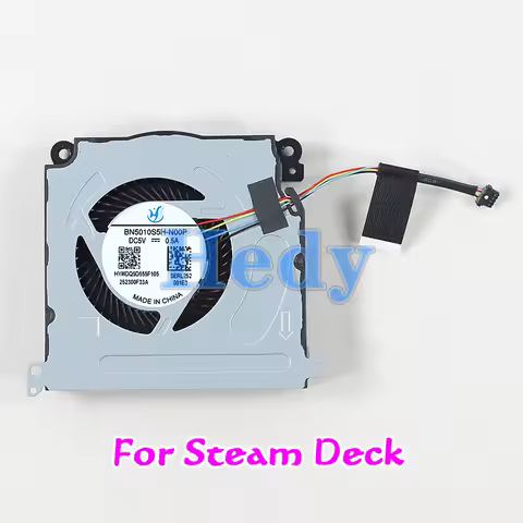 1PCS DC5V=0.5A Fan Replacement Huaying Fan BN5010S5H-N00P Replacement CPU Cooling Fan for Steam Deck