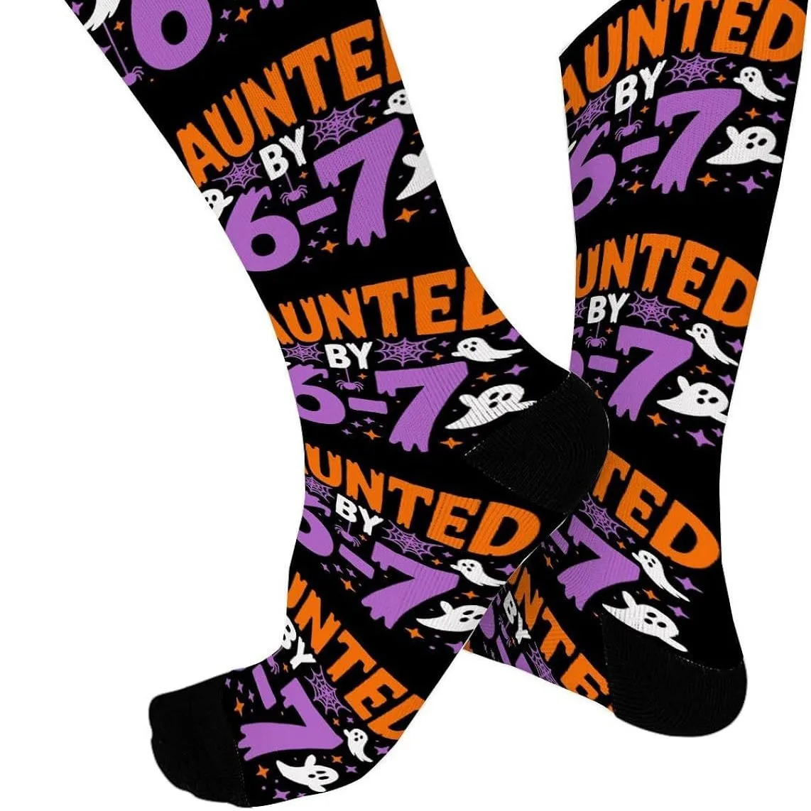 New 67 Socks Ice Cream 6 7 Meme Novelty Six Seven Crew Socks Funny Gifts For Boys Girls Men Women
