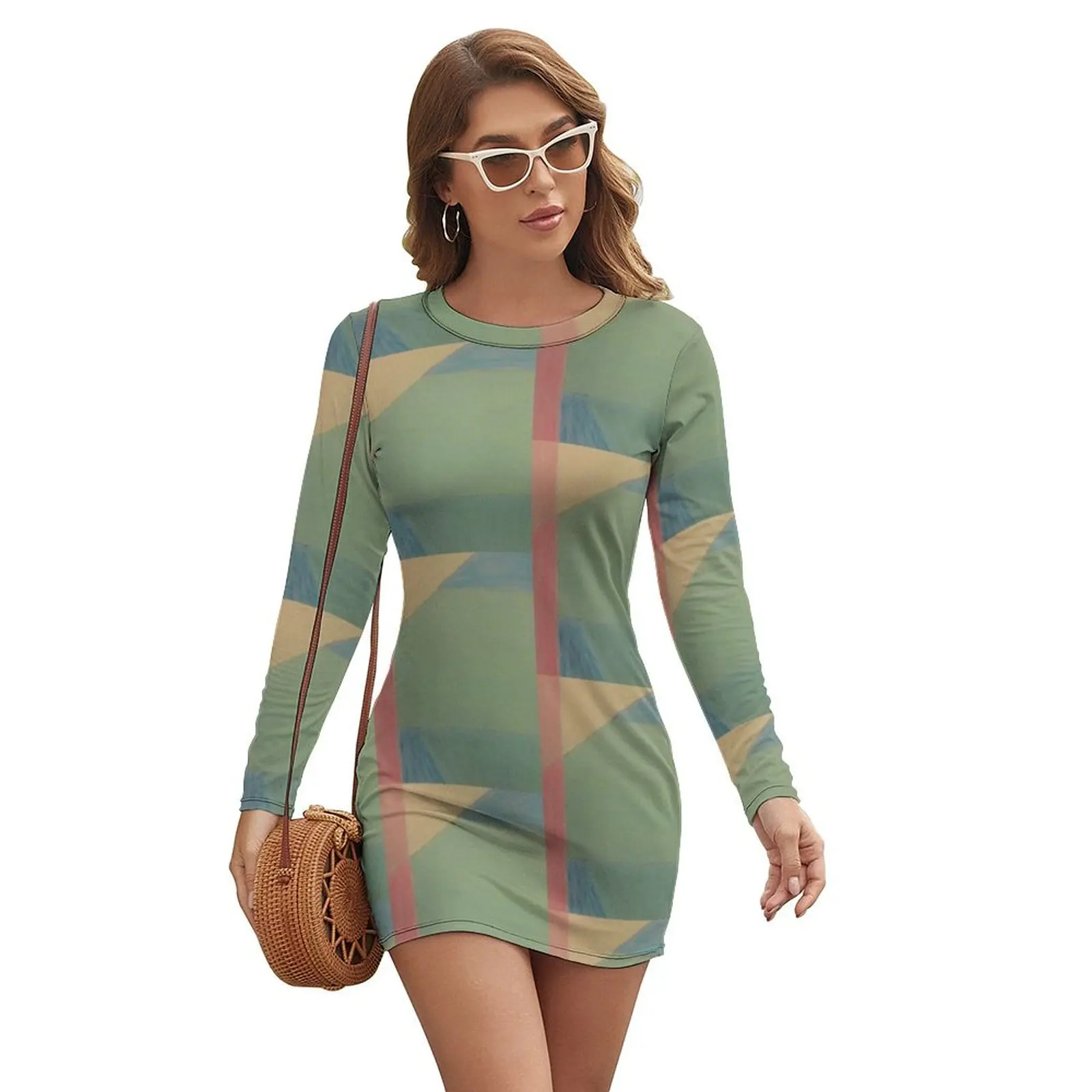 

Dull diebenkorn Long-sleeved Dress dresses with long sleeves sensual sexy dress for women Dress women long sleeve