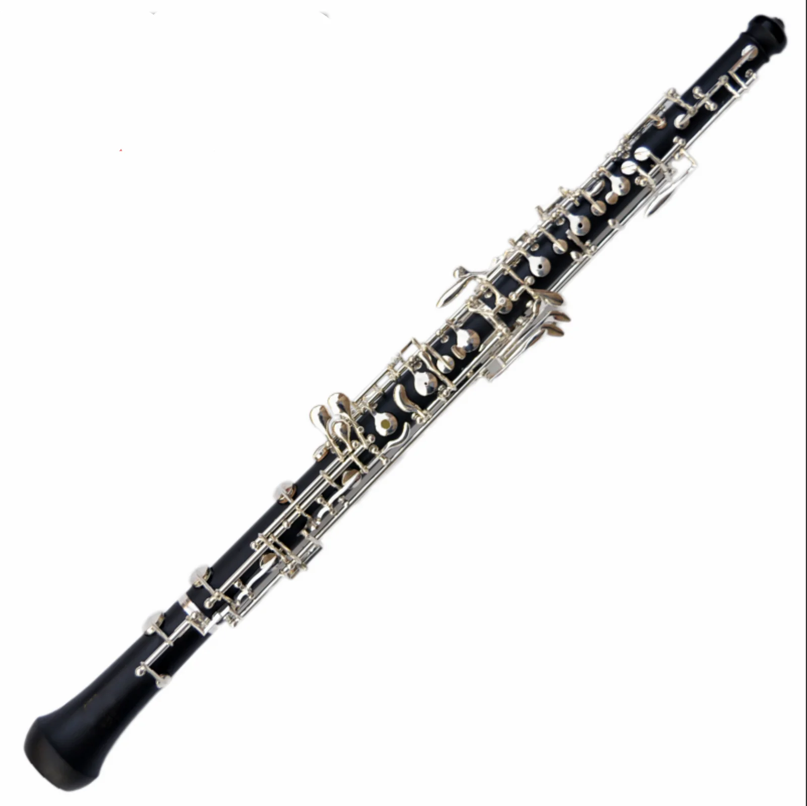 Excellent Oboe Kit C Key Mixed Wooden Body Cupronickel Parts Silver Plated