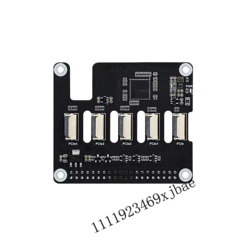 

4-CH PCIe FFC Adapter Board, PCIe to 4-Port PCIe Expansion Card, Multi-Layer Stackable PCIe Module