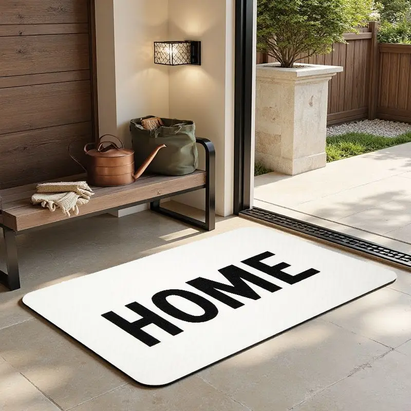 MatMuse HOME كلمة لينة دياتومي الأرض حصيرة الحصير غرفة الحمام سهلة التنظيف سهلة الرعاية التجفيف السريع ممسحة باب المدخل الحصير