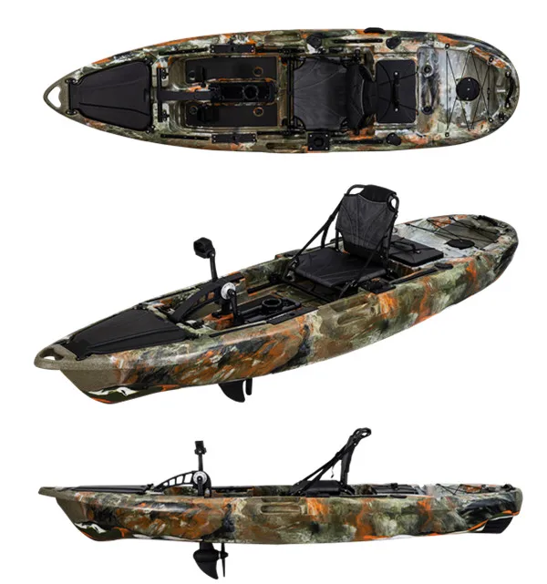 

LSF Color Customized Pedal Fishing Kayak 3.16m Molded-in-Logo Kayak