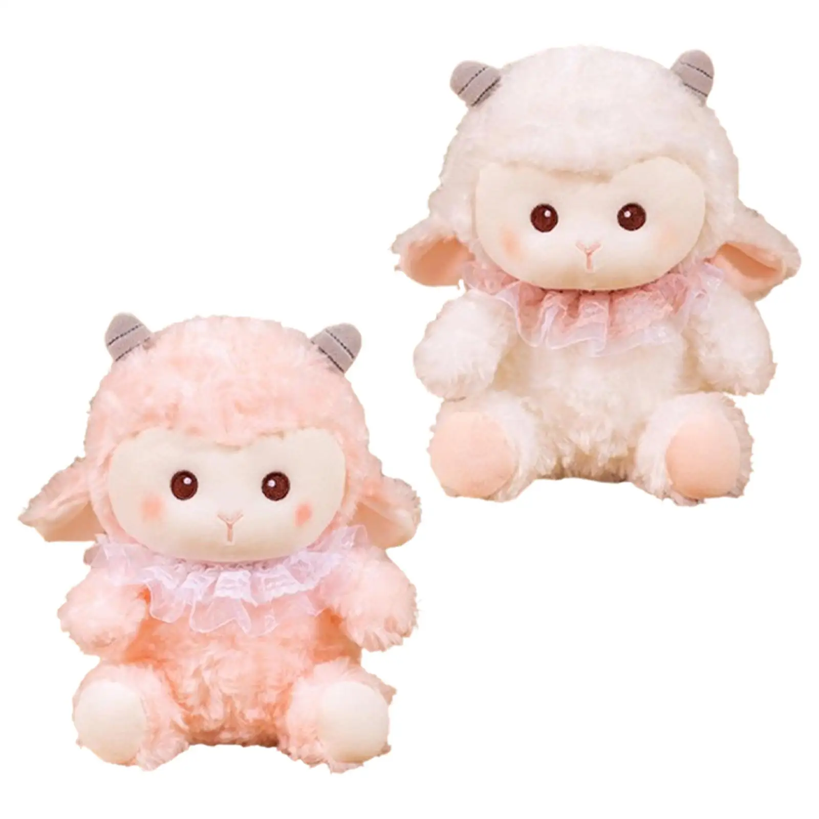 Cartoon Sheep Stuffed Animal Sheep Doll Plush Toy Sheep Stuffed Toy Plush Sheep Doll for Teens