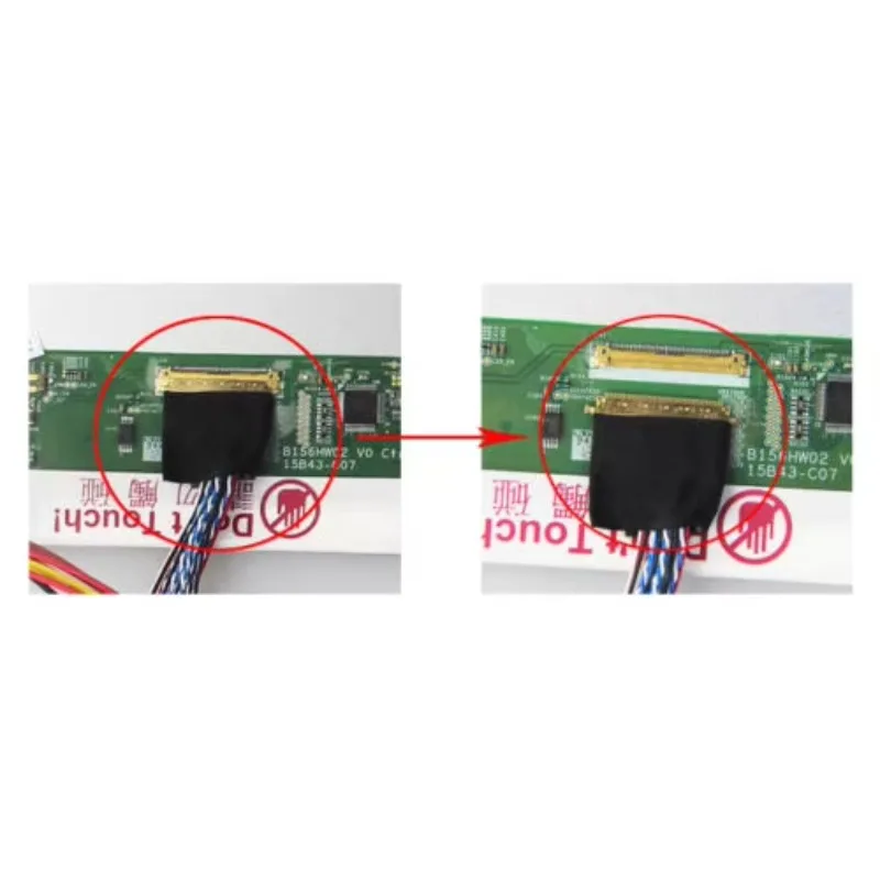 kit for N173FGE-L23 1600X900 Controller driver board LCD LED TV AV 17.3