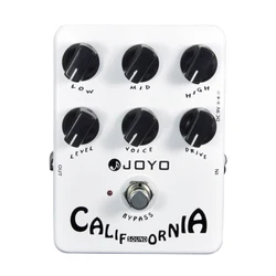 JOYO JF-15 California Sound Overdrive Guitar Effect Pedal Rock Tones Natural Tube Sound Pedal Simulates from MK-II Amplifier