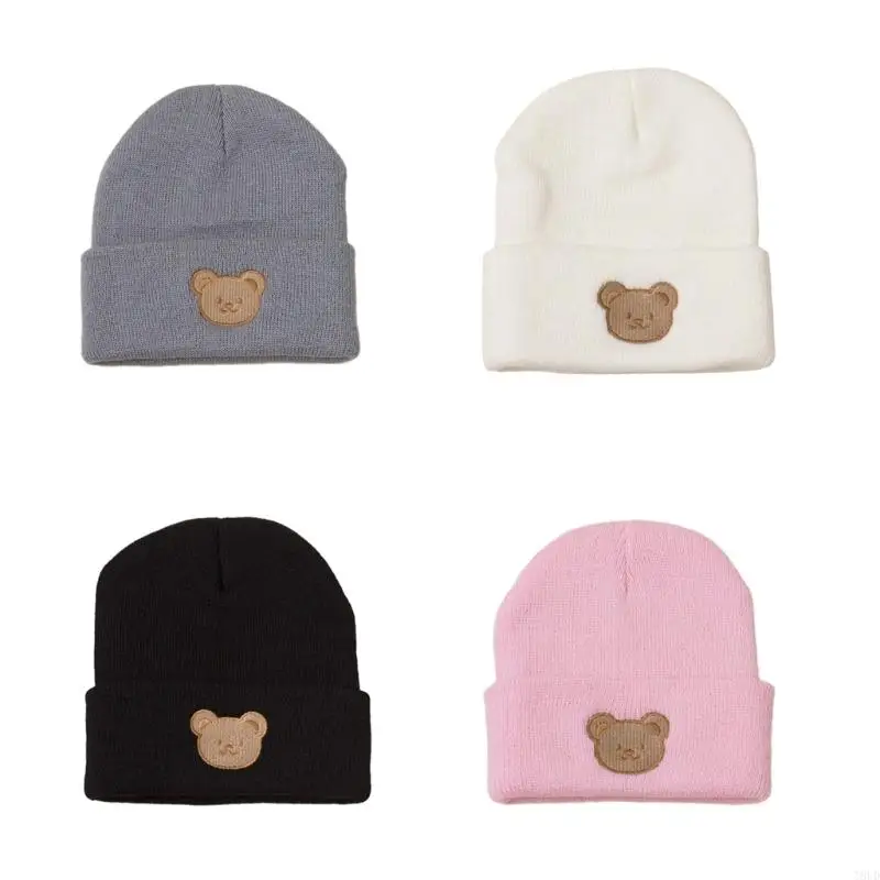 T8UD Bonnet Caps Hat Winter Hat Beanie Caps for Baby Toddler Children Breathable Hat