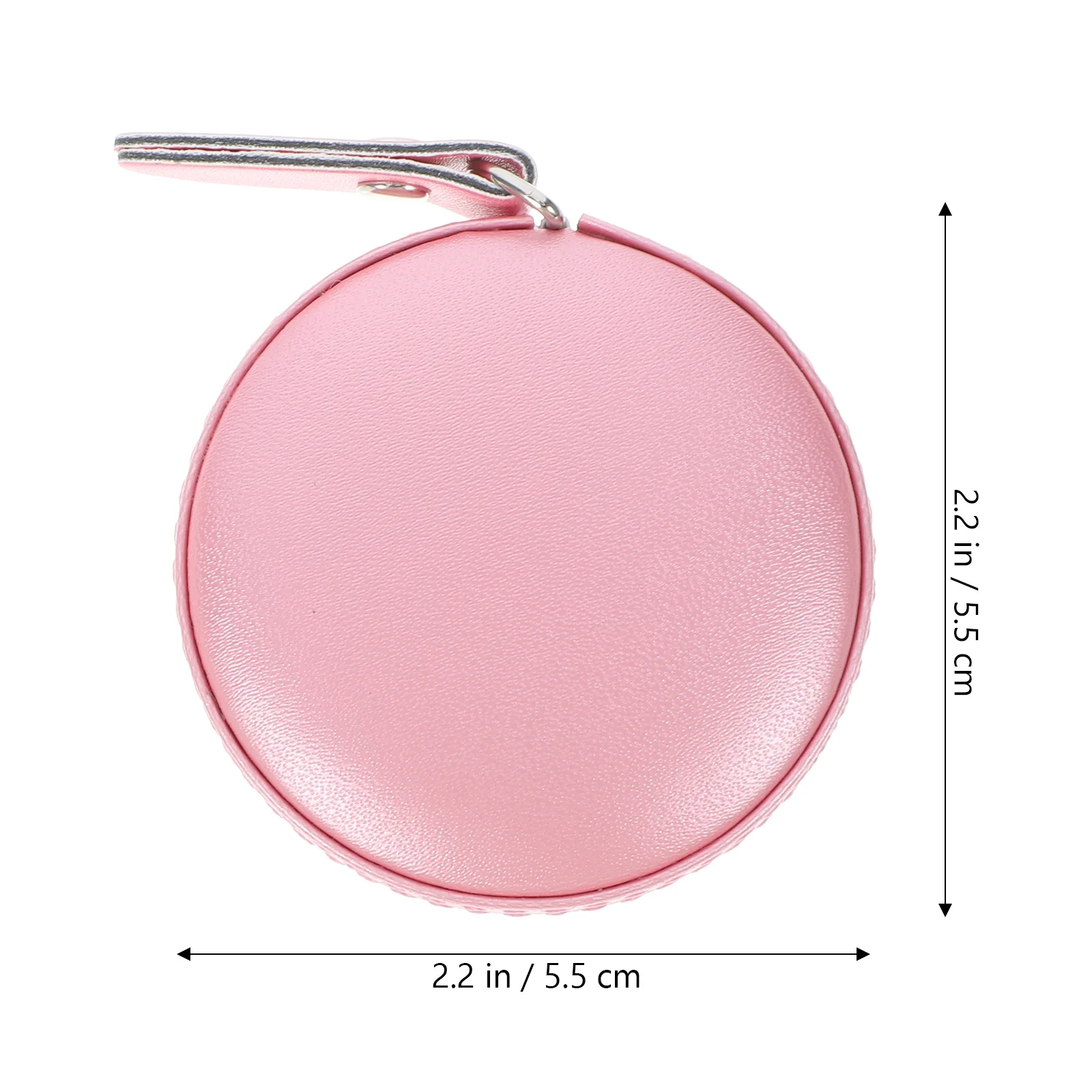 

2pcs Mini Retractable Tape Measure For Body Measurements Portable Pocket Measuring Tool Clothing Crafts Travel Pink