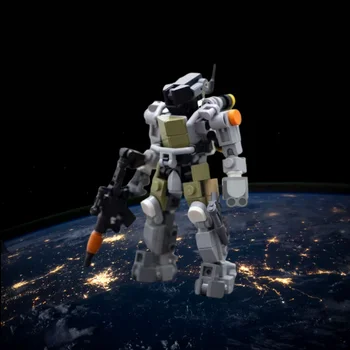 Bloques de construcción MOC para niños, juguete de ladrillos para armar modelo Mech de respuesta rápida, personalizado, ideal para regalo de vacaciones, código 164, compatible con