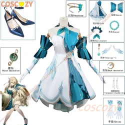 Cosplay Robin Aventurine Costume Game Honkai: Star Rail Lovely Uniform Dress copricapo parrucca Set completo Halloween Party Con Outfits