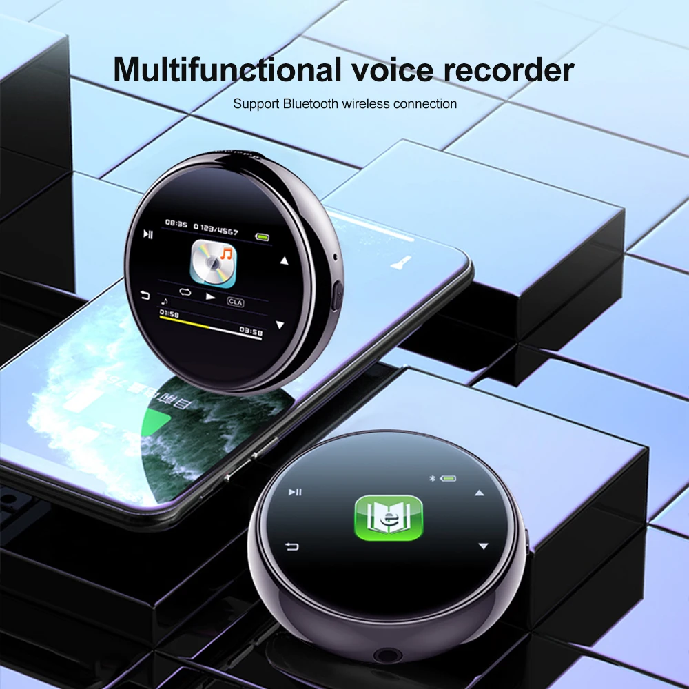 M20 32G Multi-function Voice Recorder Wireless BT Recorder Pendant Recorder MP3 built-in Dual PCM Microphones