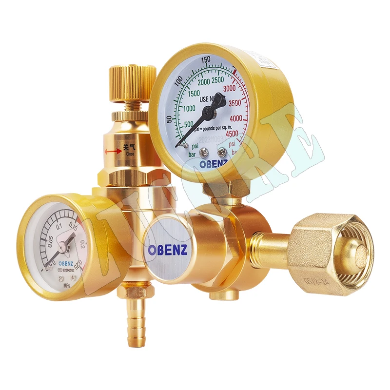 

Aubinshi argon метр редукционный клапан измеритель давления двойной редукционный энергосберегающий аргонометр аргон