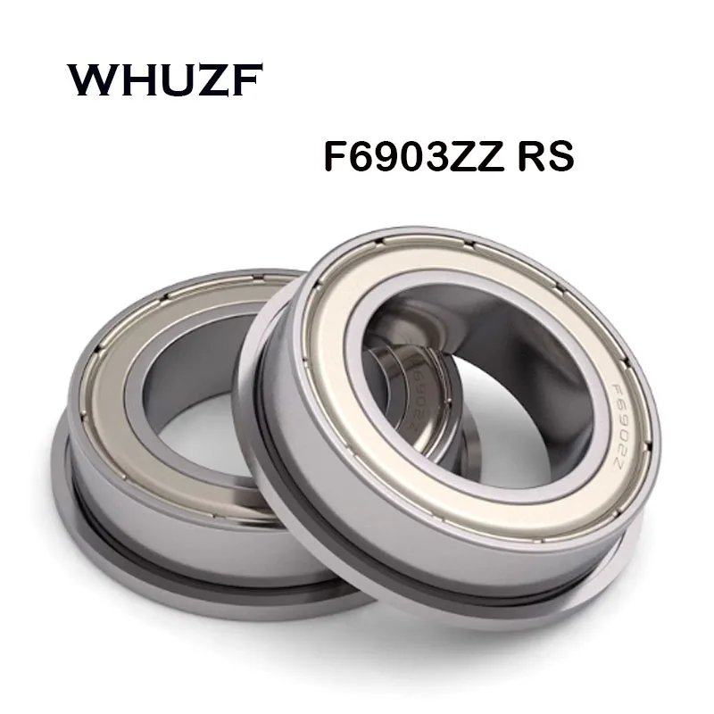 p4 tool flange bearings F6903ZZ F6903RS 17x30x7 Flange Ball Bearing F6903ZZ 17*30*7 Metal Shielded Flanged Bearings F61903ZZ