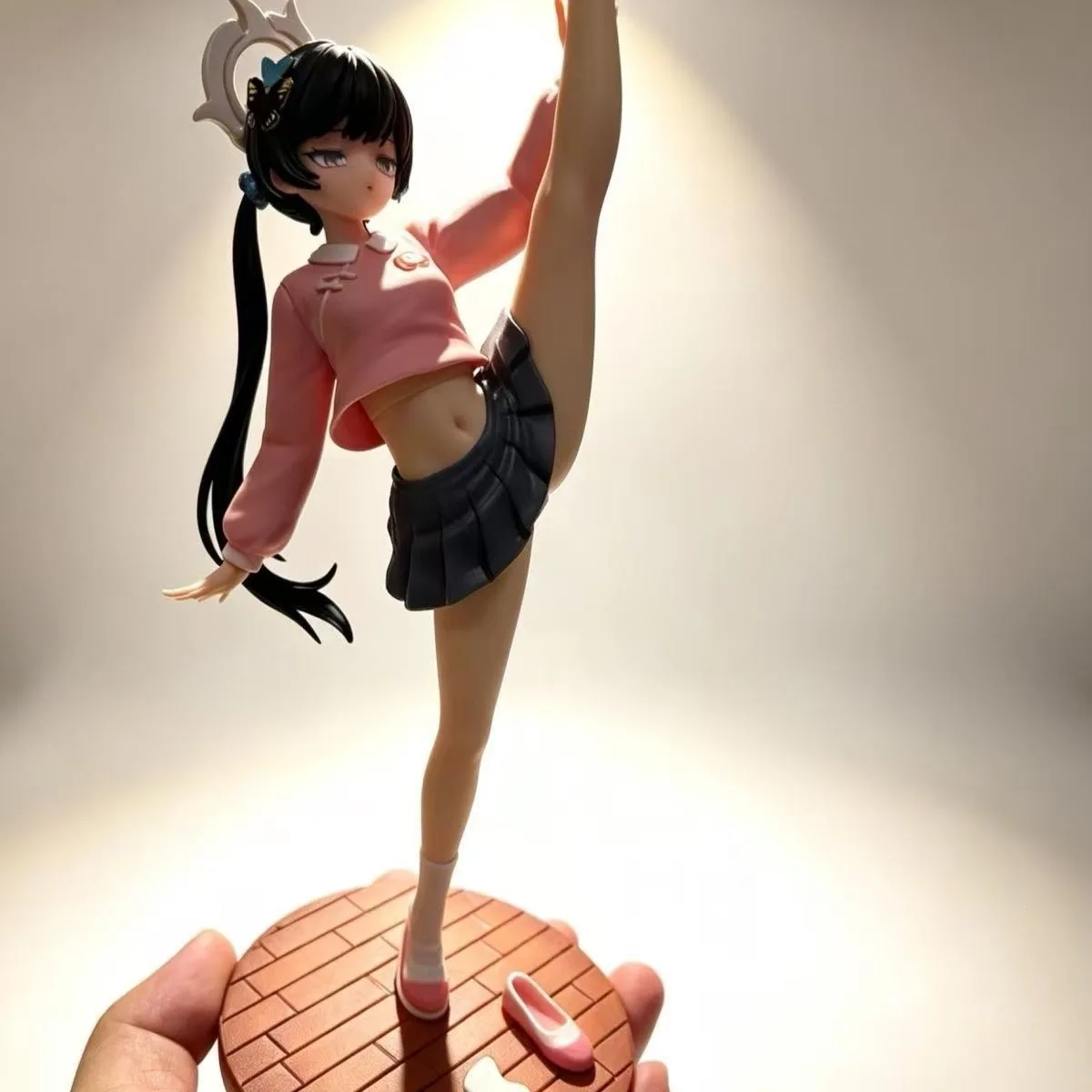 

Anime Figure Kisaki Blue Archive High Split Leg Pose Pvc Gk Model Desktop Ornament Computer Case Decoration Gift For Adult