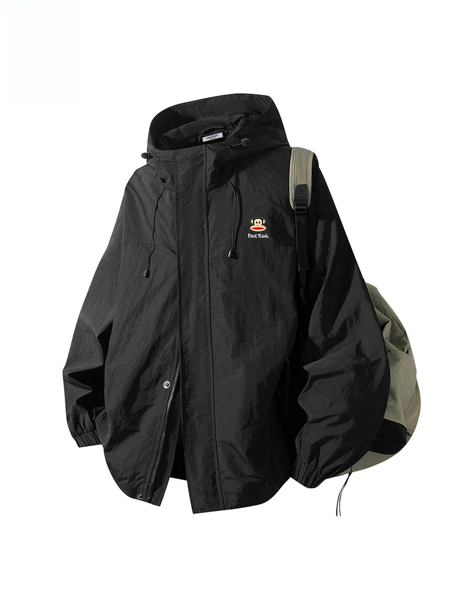 

Мужская куртка Paul Frank для активного отдыха, весенняя новинка, повседневная свободная спортивная куртка из полиэстера с длинными рукавами и застежкой-молнией