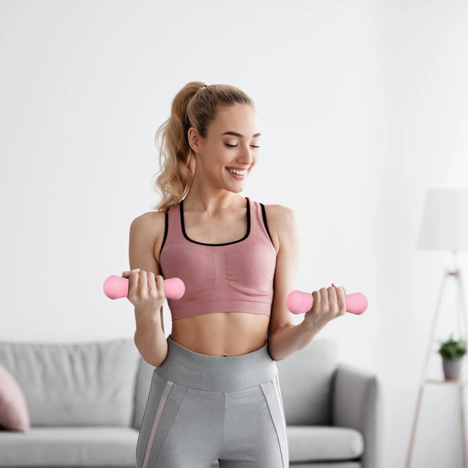 

1PC 500g Dumbbell Solid Cast Iron Dumbbell For Yoga Boxing Muscle Fitness Rehabilitation Training Portable Sports Equipment