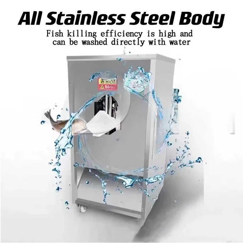 حار بيع آلة قتل الأسماك الأوتوماتيكية بالكامل / آلة فتح الظهر الماكريل / آلة إزالة الترسبات لحوم الأسماك