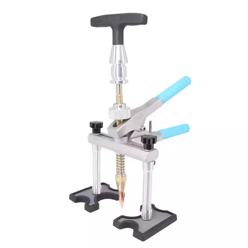 

New Sheet Metal Puller Data Recovery Car Dent Repair Tool 360° Rotary Handle Finishing Spot Welding Puller