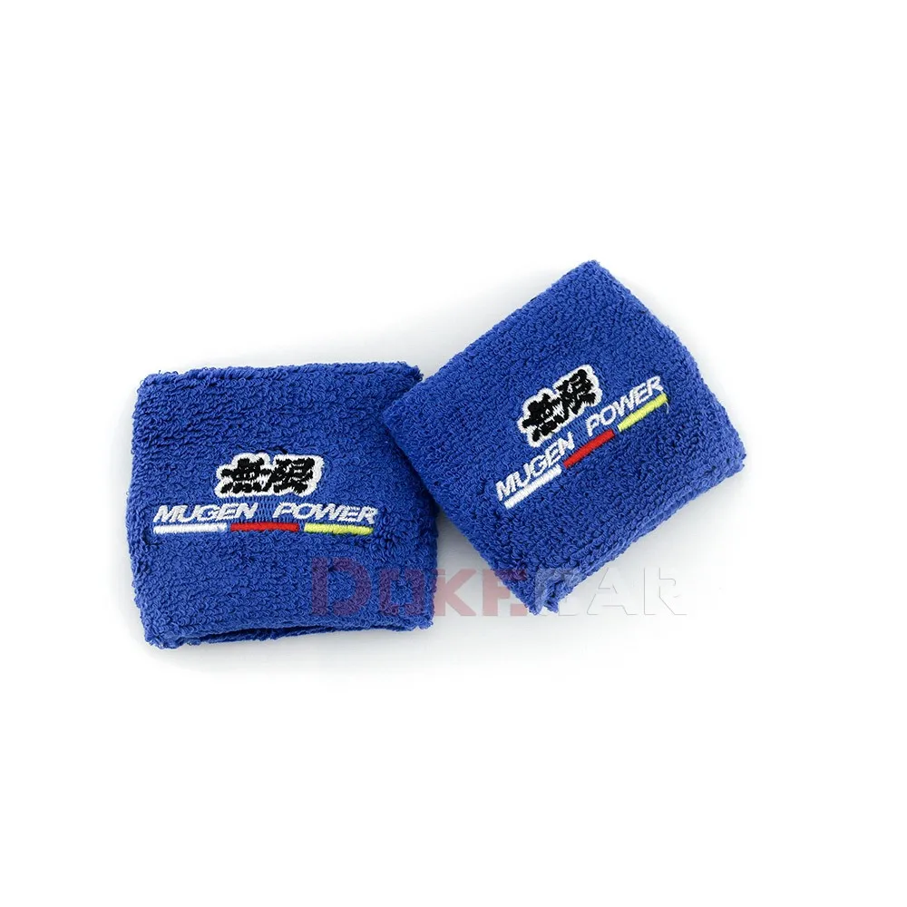 Mugen Universal Car Styling Reservoir Brake Clutch Oil Tank Cover Cap Sock For Honda JDM Style