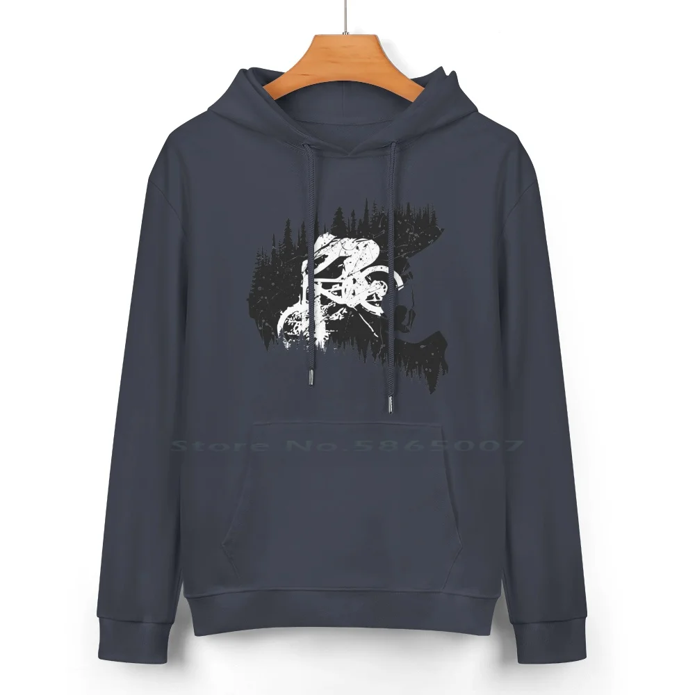 Fullface Mtb Pure Cotton Hoodie Sweater 24 Colors Bike Mtb Ride Bicycle Enduro Bmx Follow Lost Mountain Nature Cycling Downhill