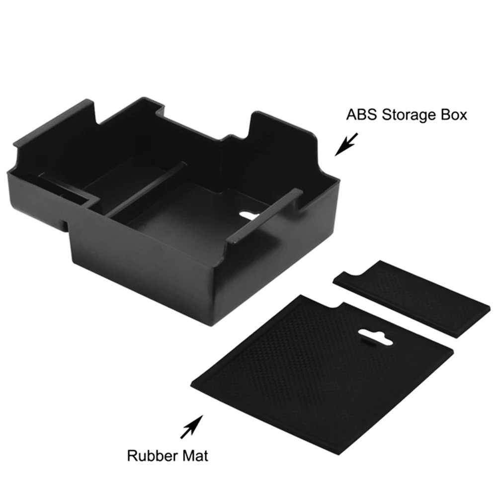 Armrest Storage Box For Ford Explorer 2011 2012 2013 2014 2015 2016 2017 2018 Center Console Container Glove Pallet Organizer