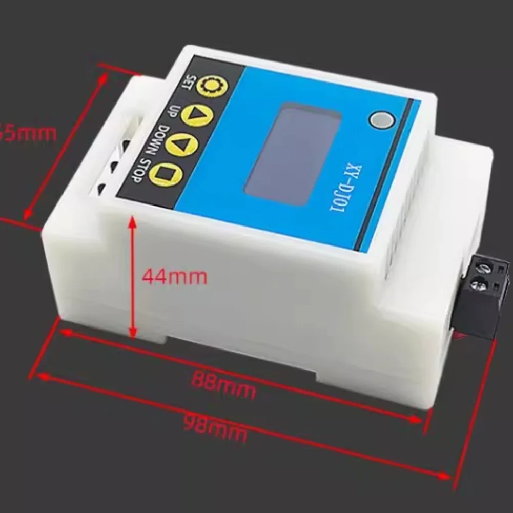 XY DJ01 Relay Module Delay Timer Switch With LCD Display For Industrial Control Supports High/low Level Triggers 6-30V DC